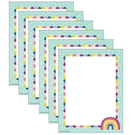 TEACHER CREATED RESOURCES Oh Happy Day Computer Paper, Letter Size, 300PK 9062